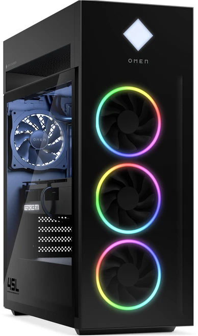 HP 2025 오멘 데스크탑 45L 코어Ultra9 지포스 RTX 5090, 블랙, 64GB, 4TB, WIN11 Pro, GT22-3002KL - 쿠팡