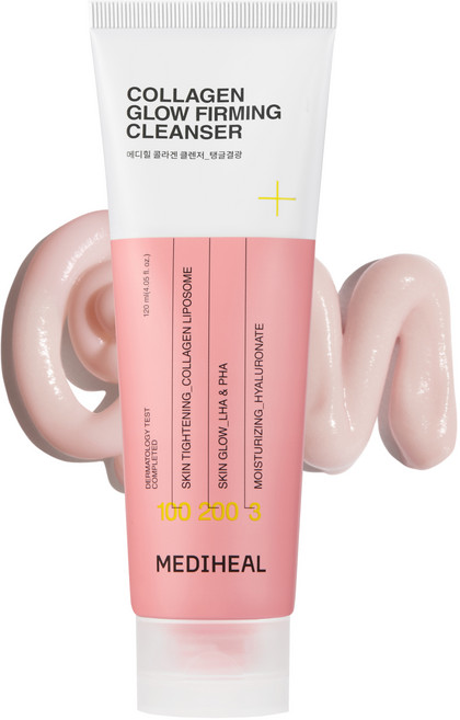 메디힐 콜라겐 탱글결광 클렌징폼, 1개, 120ml