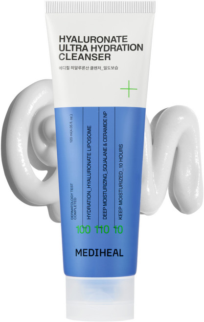 메디힐 히알루론산 밀도보습 클렌징폼, 120ml, 1개