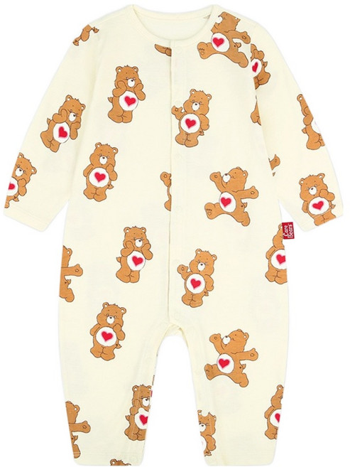 Care Bears 嬰幼兒有機長袖連身衣