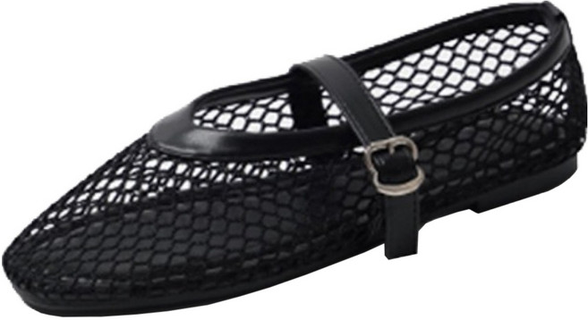 착한구두 프리실 시스루 망사 플랫 PMFBR2h8651