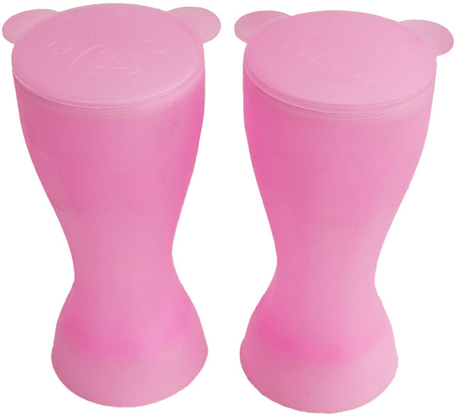파미레 실리콘 빵빠레 아이스크림 몰드, 핑크, 2개