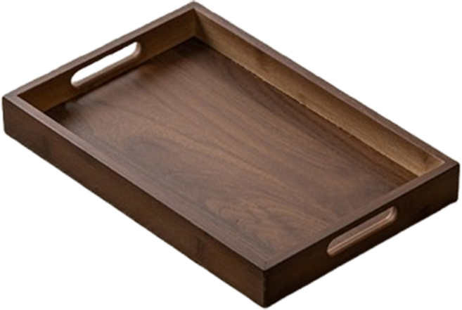 꼬까 우드 사각 트레이 손잡이, 1개