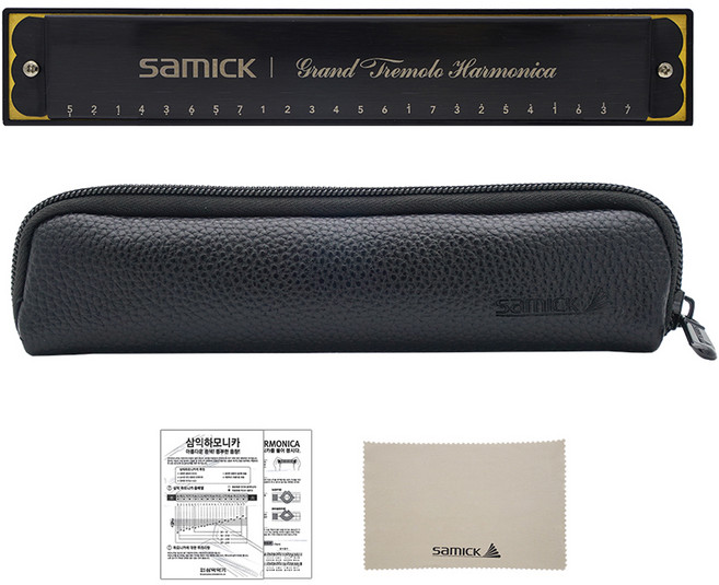 삼익악기 트레몰로 C키 하모니카, 1개, 혼합색상, SMH-24C