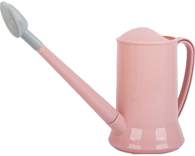 살림의발견 북유럽 파스텔 화분 물조리개 2L, 1개, 핑크