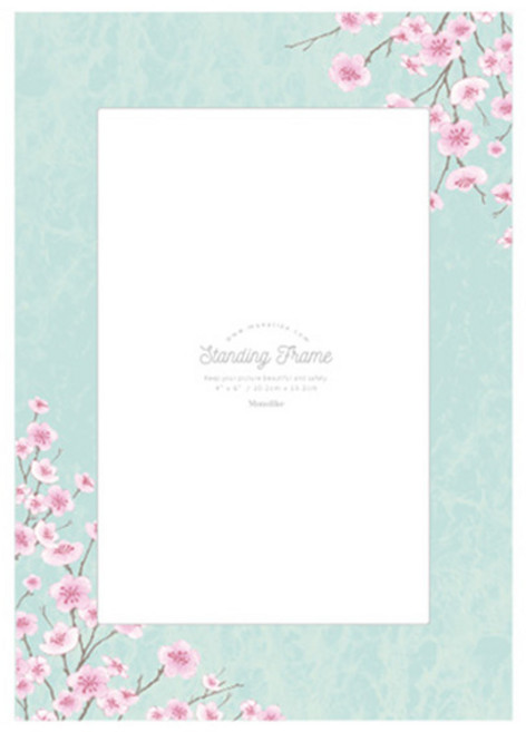 모노라이크 스탠딩 페이퍼 프레임 4x6 민화, 10개, 02 매화