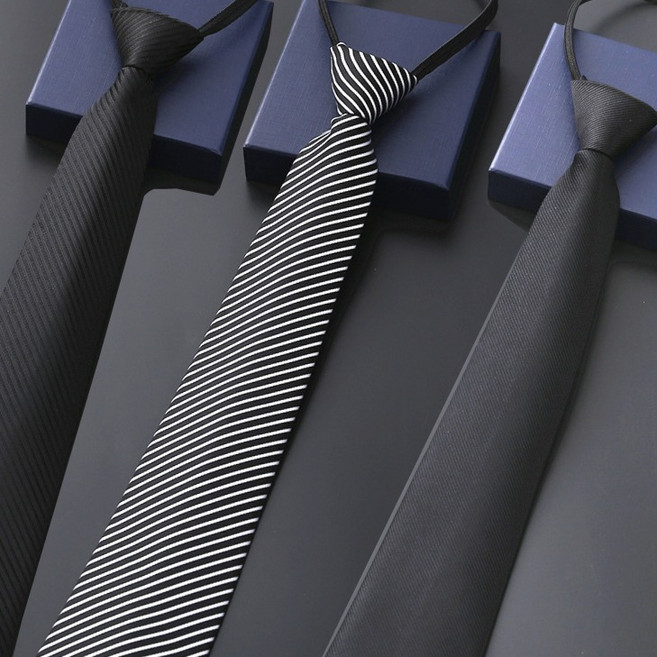 男士用 Joinmade 西裝拉鍊自動領帶3件組