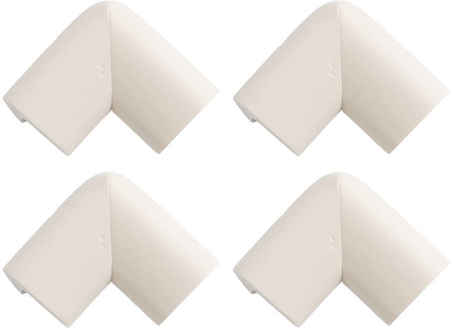 마롤로뜨 유아용 가드 모서리 보호대 코너형, 아이보리, 4개