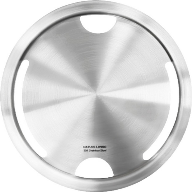 네이쳐리빙 올 스텐304 싱크대 배수구 덮개, 1개