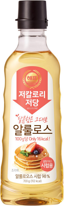 해표 시럽용 알룰로스, 700g, 1개