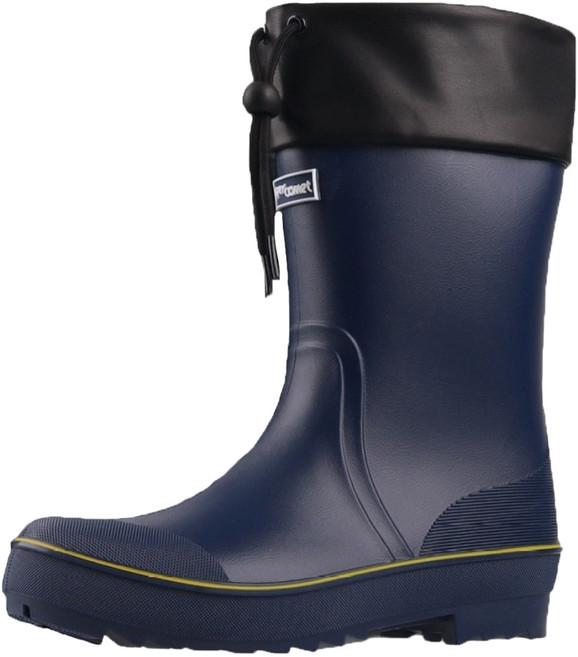 슈퍼카미트 남성용 논슬립 경량 고급 고무 프리미엄 카프 장화