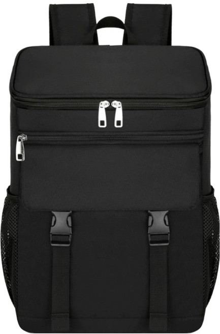 블루다미 아웃도어 피크닉 보온보냉 백팩, 블랙, 1개