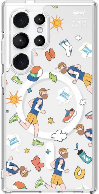 DESIGNSKIN 맥세이프 러닝 휴대폰 케이스