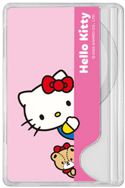 엠픽 헬로키티 피카부 맥세이프 카드슬롯, 피카부 핑크, 1개