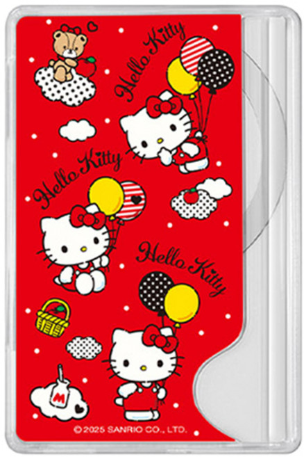 엠픽 헬로키티 벌룬 맥세이프 카드슬롯, 벌룬 레드, 1개