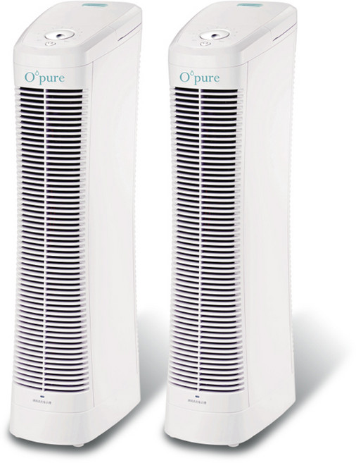 Opure 臻淨 免耗材 電漿殺菌 靜電集塵 DC節能空氣清淨機 台灣製, A7, 白色