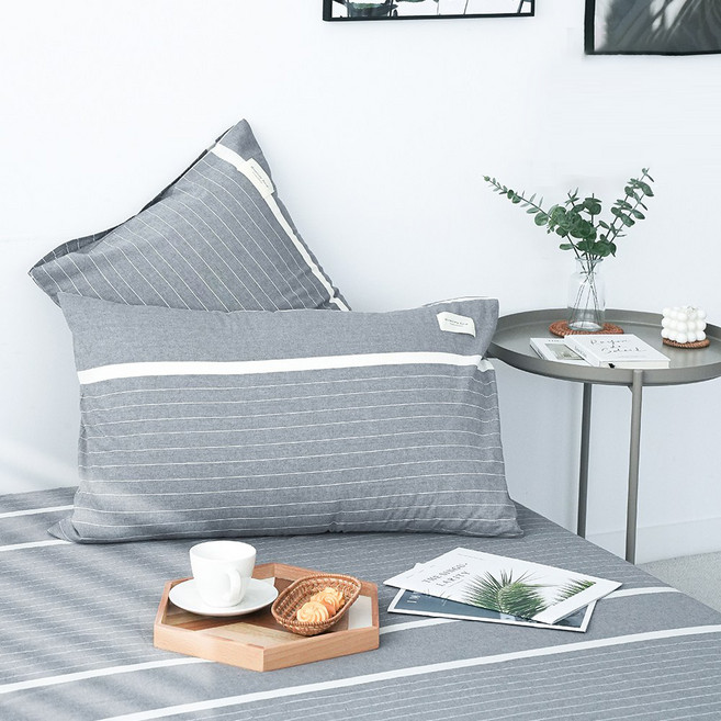 포그망 베이직 순면 자루형 호텔식 베개커버