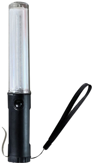 LED 안전 경광봉, 1개, 화이트