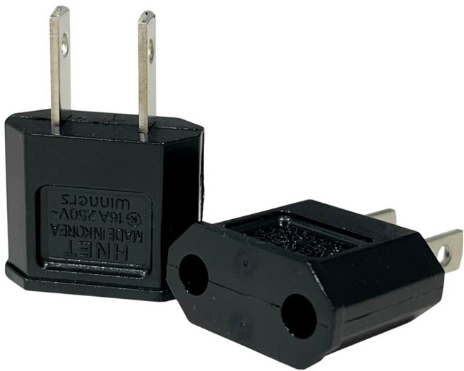 에이치앤이티 해외용 110V 어댑터, 2개