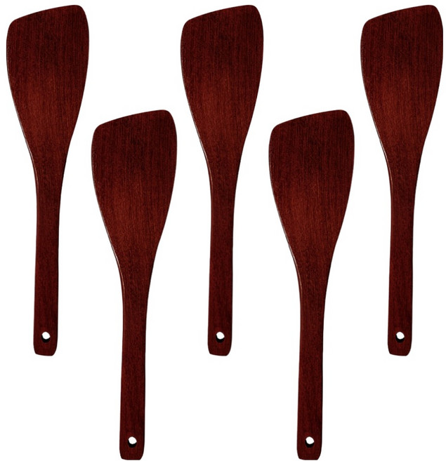 원목 옻칠 사선뒤집개, 우드, 5개