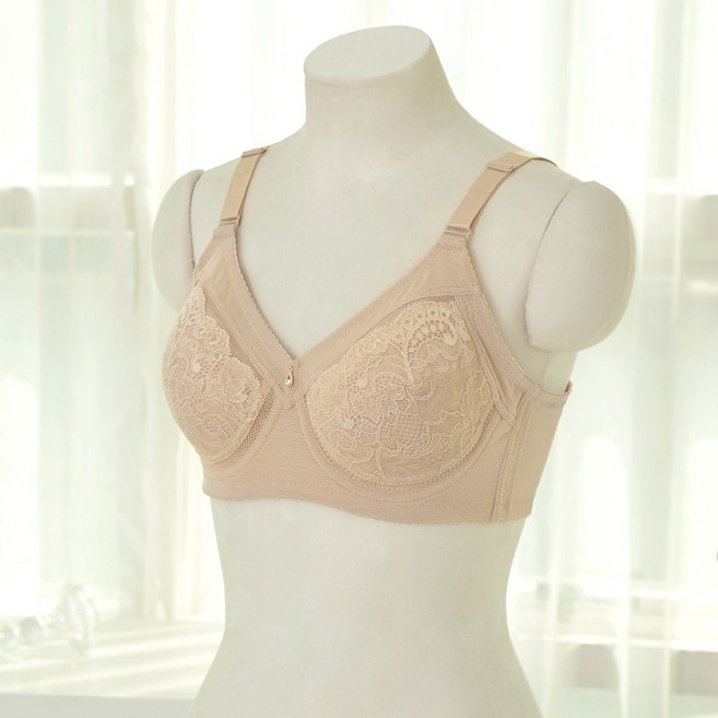 크리비아 가슴커버 와이어 부직포 보정브라