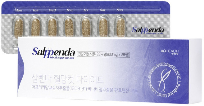 안국건강 살뺀다 혈당컷 다이어트 22.4g, 28정, 1개