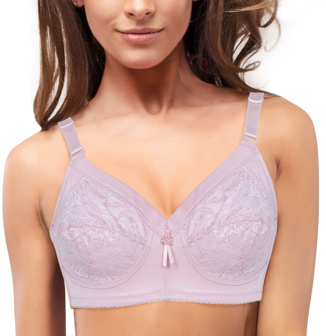 크리비아 들뜸없는 노와이어 풀커버리지 홑겹 보정브라