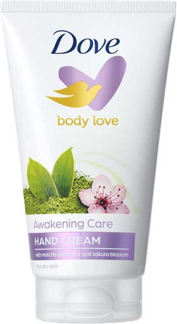 도브 바디러브 어웨이크닝 케어 핸드크림 그린티 앤 라벤더, 75ml, 1개