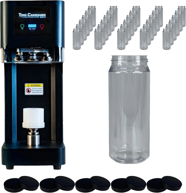 다이랑씨엠 보틀겸용 페트 500ml 126p + 보틀캡 10p + 통캔시머 CM2000 MAX 세트, 1세트