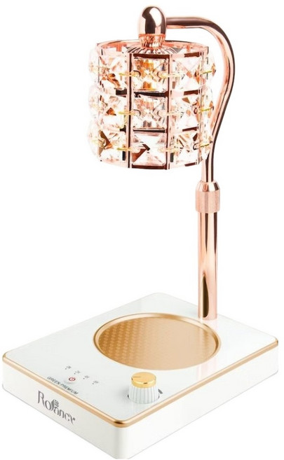 Rofancy 洛帆晞 可定時系列 蠟燈, 時尚白金 白色 + 玫瑰金