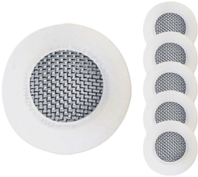 샤워호스 샤워기 샤워헤드 싱크대 수도 누수방지 그물망 고무패킹, 50개