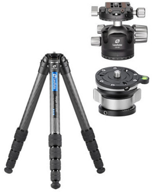 레오포토 레인저 삼각대 + 레벨링베이스 + 볼헤드 세트, 1세트, 레인저 삼각대(LS-325C), 볼헤드(LH-40PR), 레벨링베이스(LB-65)