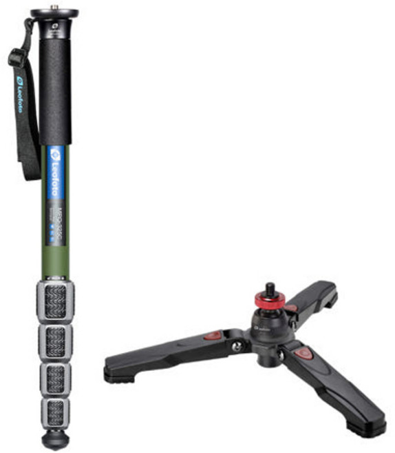 레오포토 모노포드 그린 + 스탠드 세트, 1세트, 모노포드(MPQ-325C), 스탠드(VD-02)