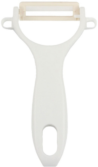 슈가랩 세라믹 감자칼, 화이트, 1개