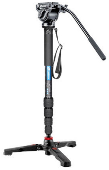 레오포토 카본 비디오 모노포드 세트, 1세트, 카본 모노포드(MP-285C),헤드(BV-5),서포트(VD-02)