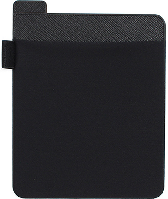 코히모 노트북 고탄력 태블릿 부착식 마우스 수납 포켓 파우치 5W0125, 1개, 블랙
