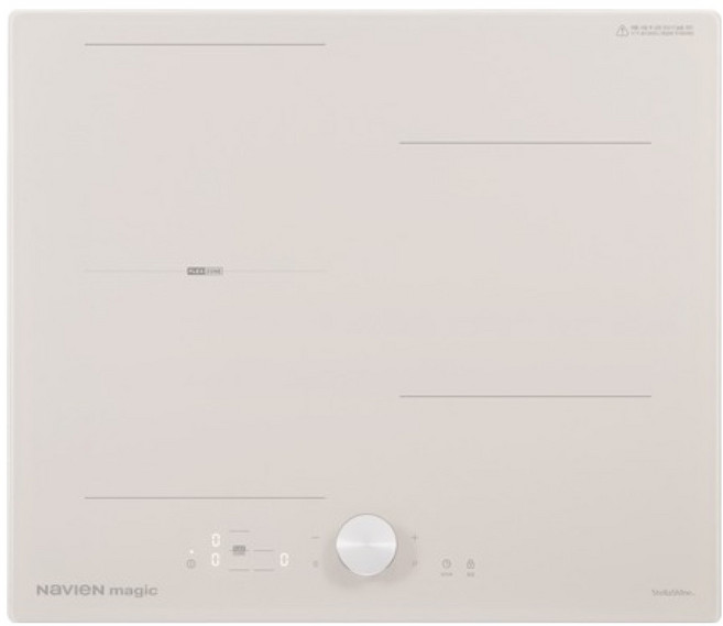 나비엔매직 전기레인지 인덕션 3구 베이지, ERI-5053AF, 빌트인