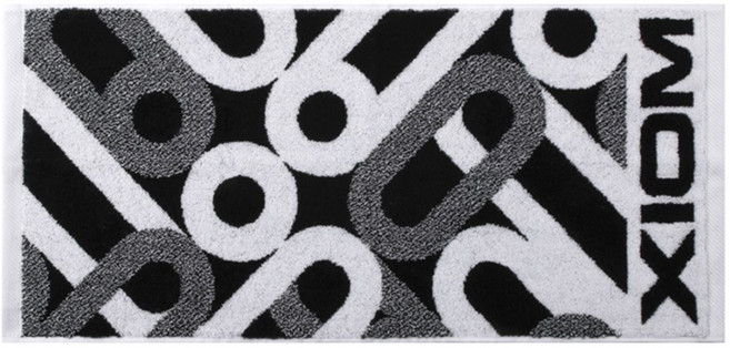 엑시옴 아르떼 숏타월 A1(PLAY) 30 x 65 cm, 블랙, 1개