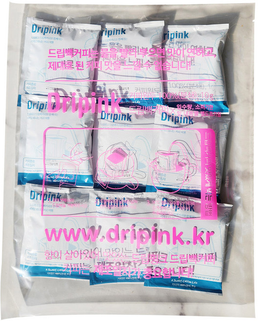 드립핑크 우간다 드립백커피, 10g, 35개입, 1개