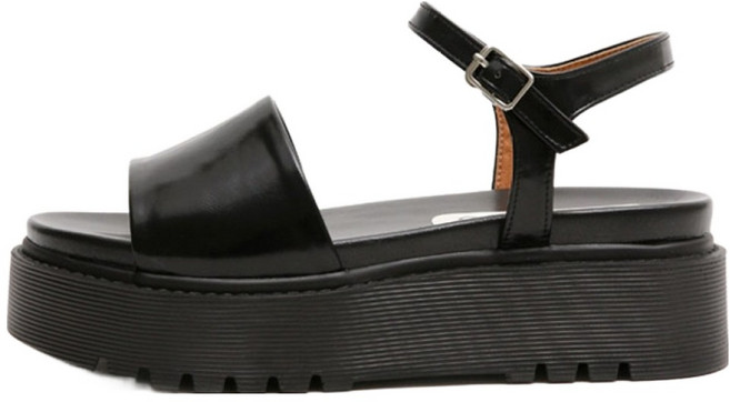 마크모크 여성용 베키 모던 플랫폼 샌들 6cm
