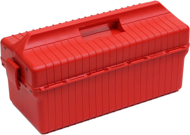 프로메이드 국산 공구함 1호 레드 J-102, 1개