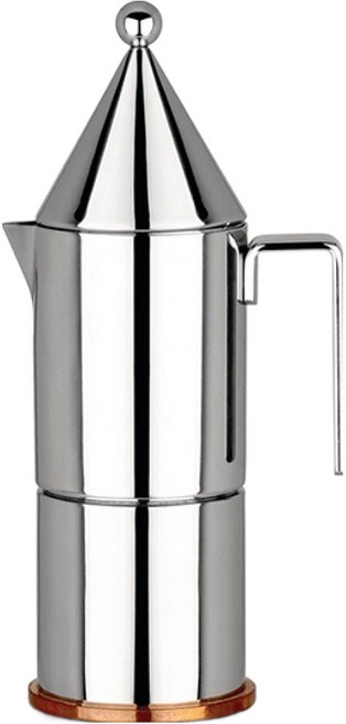 알레시 라코니카 에스프레소 커피메이커 3C 90002/3, 실버, 1개