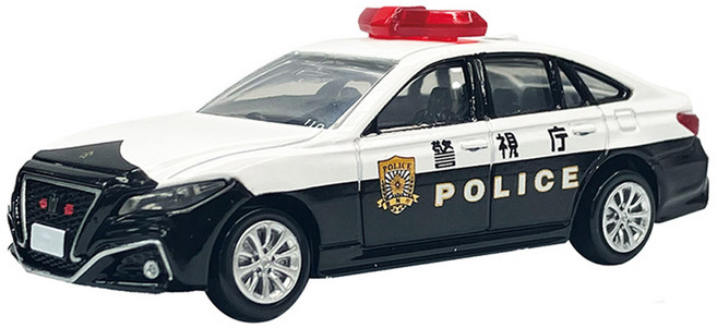 토미카 티아츠코리아 프리미엄 10 도요타 크라운 경찰차 작동완구, 혼합색상, 1개