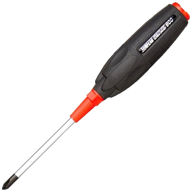 SUNFLAG 新龜 膠柄起子 十字 800 150 x 2mm 舒適握感 適用DIY組裝、家具維修, 1支