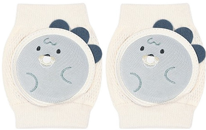 메르베 아동용 무릎 보호대 양쪽착용 세트, 베베 사우르스, 1세트
