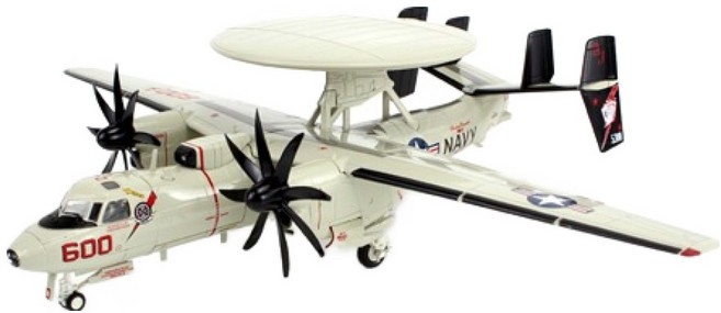 하비마스터 레프리카 1:72 E-2C 호크아이 전투기모형 2009 HM420955CR, 크림, 1개