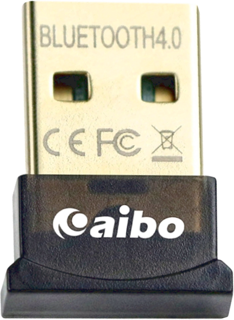 aibo Bluetooth V4.0 微型藍芽傳輸器, LY-MIC-BT001-V4, 黑色, 1個