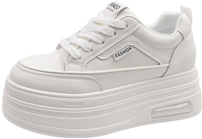 토퍼스 여성용 에잇 키높이 통굽 패션 스니커즈 8cm