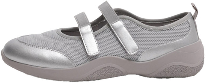 MAC MOC 天然牛皮雙魔鬼氈撞色設計瑪莉珍運動鞋 3cm