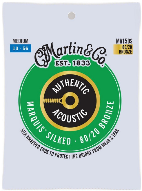 마틴 80/20 Bronze Medium 마틴 어쿠스틱 스트링, 1개, MA150S